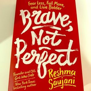 Book (hardcover) Brave Not Perfect: Reshma Saujani
